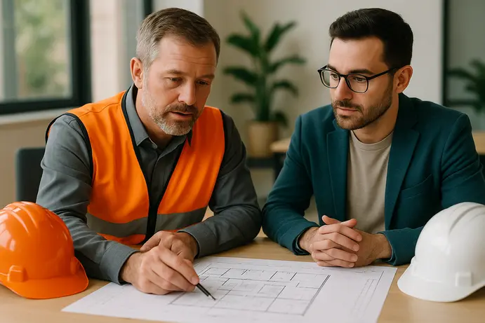 יועץ בטיחות אש בתפקידו המקצועי