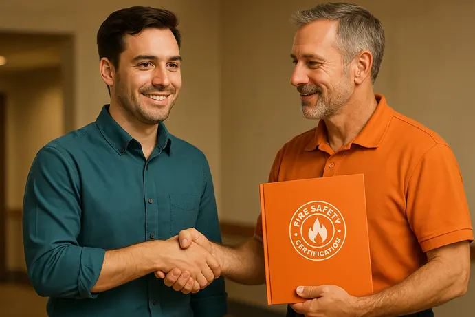 תעודת הסמכה ופיתוח קריירה לממוני בטיחות אש