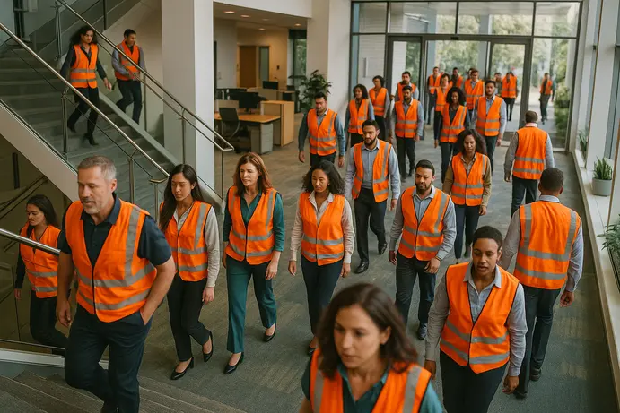 הכשרת עובדים ותרגול מצבי חירום בארגון