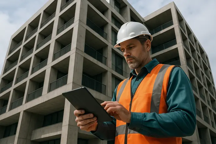 בדיקת מבנה על ידי יועץ בטיחות