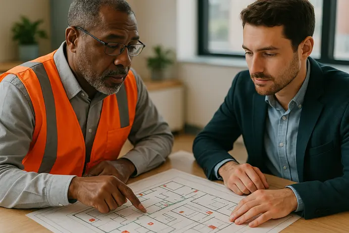 יועץ בטיחות אש בוחן תוכניות מבנה