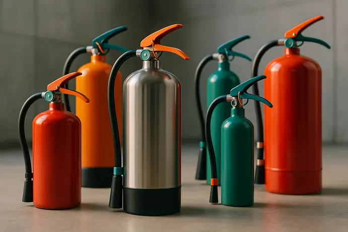 סוגי מטפים במקום העבודה