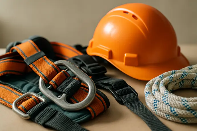 ציוד מגן אישי ומערכות בלימת נפילה תקניות