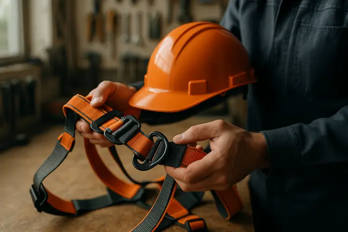 ציוד מגן אישי לעבודה בגובה