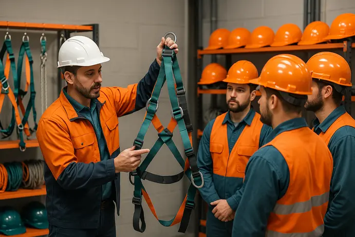 חובה חוקית להדרכה בגובה