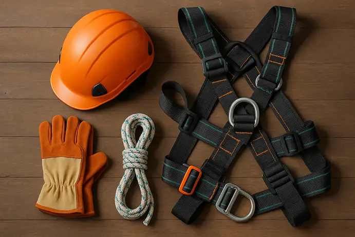 ציוד בטיחות לעבודה בגובה