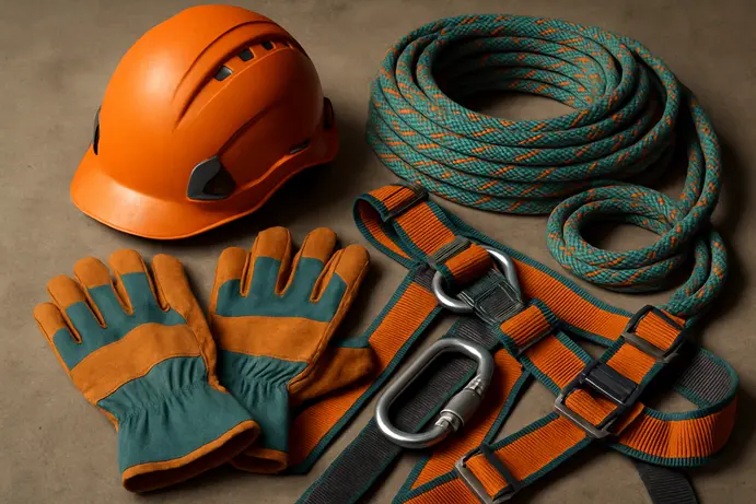 ציוד מגן אישי לעבודה בגובה