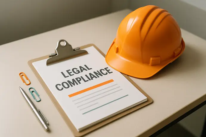 מסגרת חוקית להדרכות בטיחות בעבודה