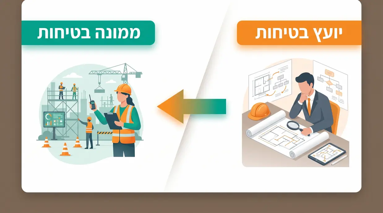 השוואה בין יועץ בטיחות לממונה בטיחות